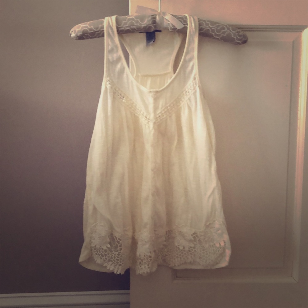 Razor back tank top